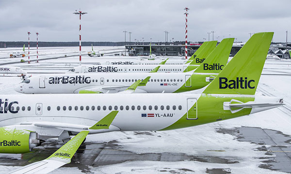 airBaltic opte pour la connectivit  Starlink de SpaceX pour quiper ses Airbus A220