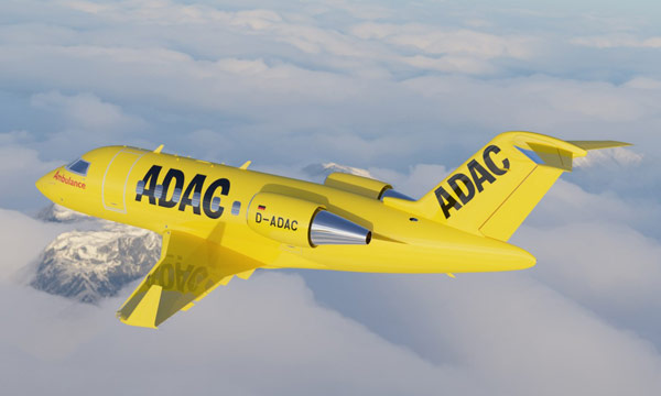 L'ADAC s'offre un nouveau Bombardier Challenger 650 pour ses services de secours sanitaires