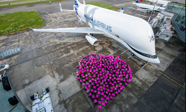 La flotte de BelugaXL d'Airbus Transport International est au complet